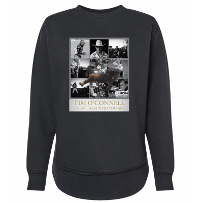 2023 NFR Tim O'Connell Black Crewneck