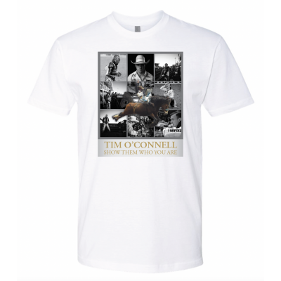 2023 NFR Tim O'Connell White T-shirt