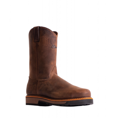 Abilene Men's Silverado Steel Toe Dark Brown Work Boots
