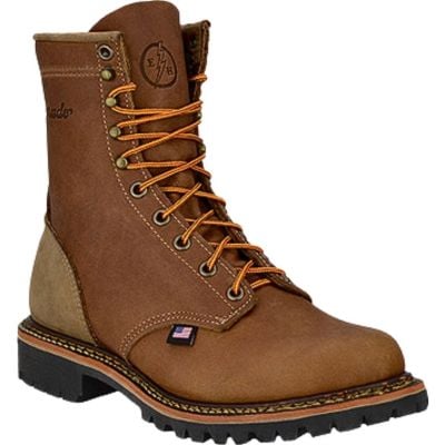 Abilene Women's Lumberjack 8" Silverado Tan Lace Up Work Boot