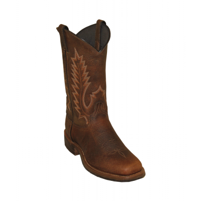Abilene Men's Brown Square Toe Boots