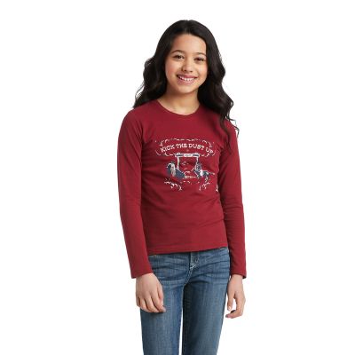 Ariat Girls R.E.A.L Kick The Dust Up Tee