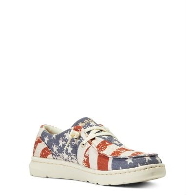 Ariat Ladies Hilo Distressed Flag Casual Shoe