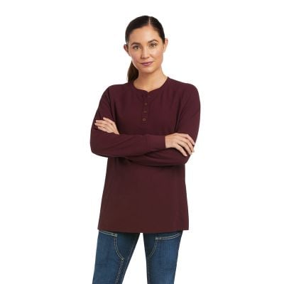 Ariat Ladies Rebar Thermal Long Sleeve Top