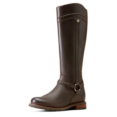 Ariat Ladies Scarlet H2O Mocha English Riding Boots