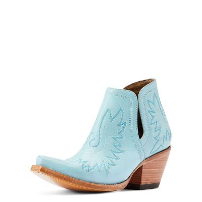 Ariat Ladies Tiffany Blue Dixon Snip Toe Ankle Boots