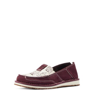 Ariat Ladies Wine/Hens Cruiser Casual Shoes