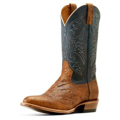 Ariat Men's Bankroll Western Boot - Smokehouse/Ocean Blue