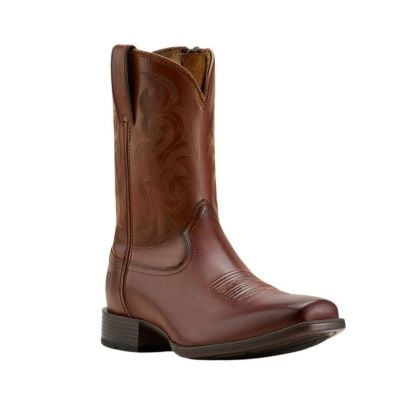Ariat Men's Bodie Western Boot - Bitter Brown