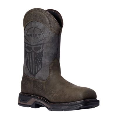 Ariat Men's WorkHog XT Incognito Carbon Toe Work Boot - Iron Coffee