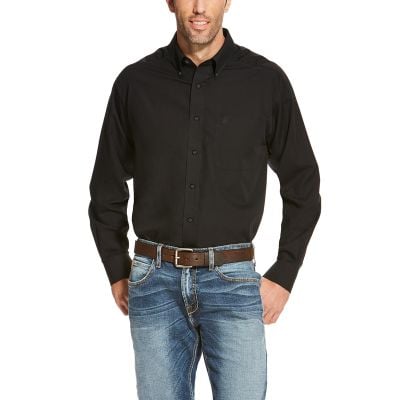 Ariat Men's Wrinkle Free Solid Shirt
