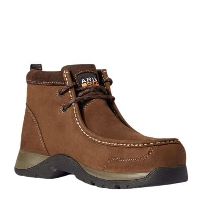 Ariat Women's Edge LTE Moc Composite Toe Work Boot - Dark Brown