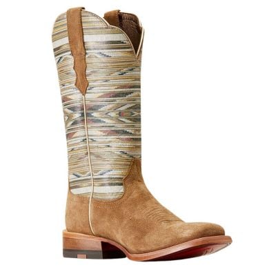 Ariat Women's Frontier Chimayo Western Boot - Dijon Roughout