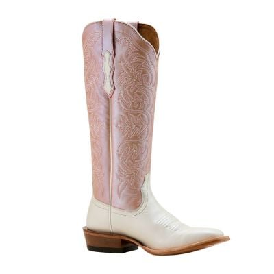 Ariat Women's Futurity Blanche Western Boot - Ivory Pearl