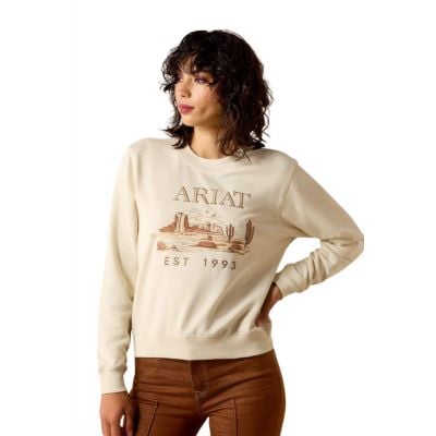 Ariat Women's Tan Essential Crew Sweatshirt