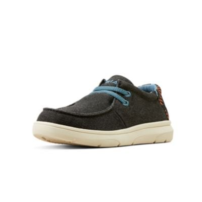 Ariat Youth Hilo - Heather Grey/Blue Taos