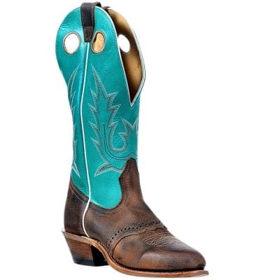 Boulet Women's 13" Rough Rider Sonara and West Turqueza Western Boot
