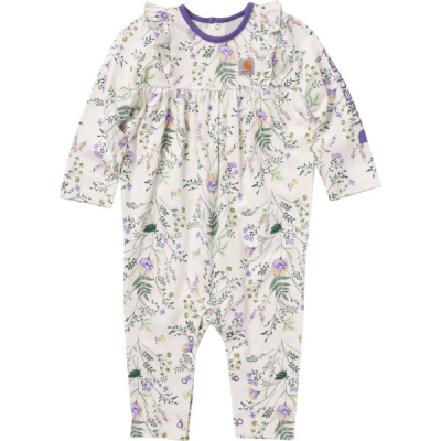 Carhartt Kids Long Sleeve Ruffle Printed Jumpsuit