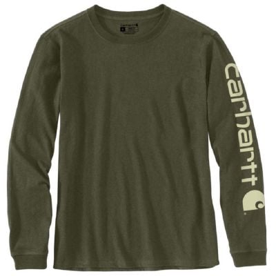 Carhartt Ladies Long Sleeve Logo Graphic Tee
