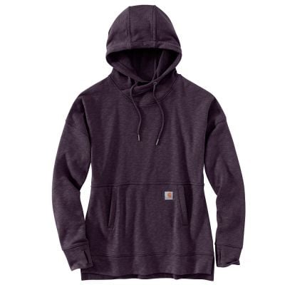 Carhartt Ladies Midweight Sweatshirt in Nocturnal Haze Heather