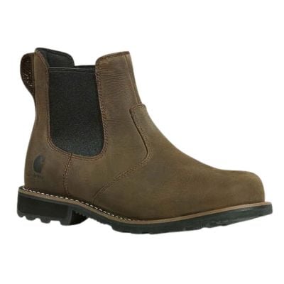 Carhartt Men's Frontier Water Resistant Chelsea Work Boot - Mossy Brown
