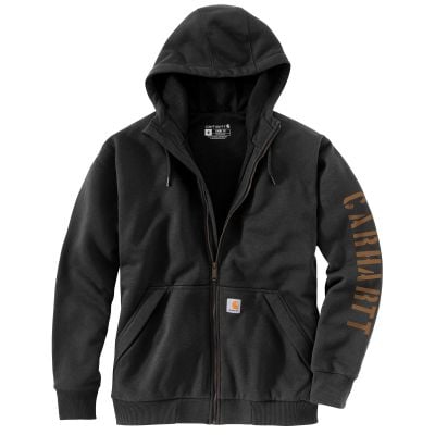Carhartt Men's Rain Defender Loost Fit FLeece-Lined Logo Graphic Sweatshirt