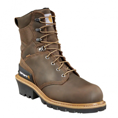 Carhatt Men's 8" Composite Toe Waterproof Cimbing Logger Boot