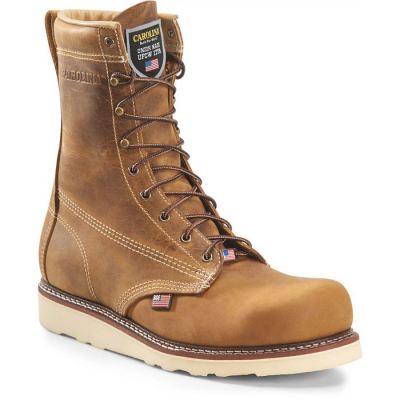 Carolina Men's AMP USA 8" Steel Toe Work Boot
