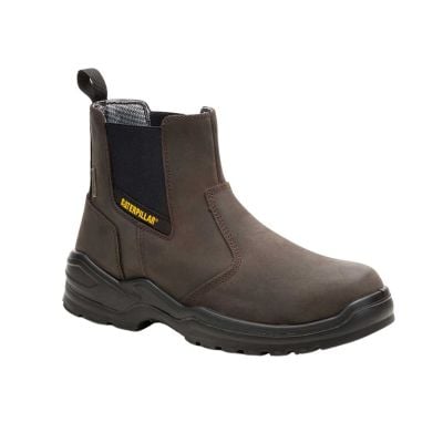 CAT Men's Striver Chelsea Waterproof Steel Toe Work Boot