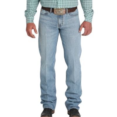 Cinch Grant Mid Rise Relaxed Boot Cut Light Stone Jean