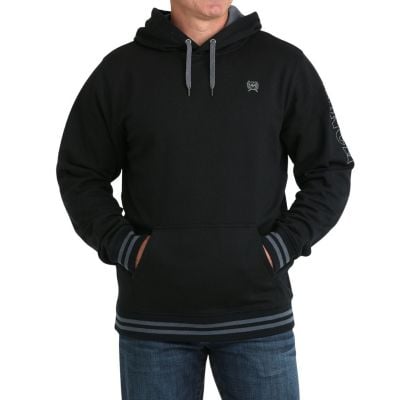 Cinch Men's Black Pullover Hoodie