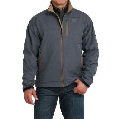 Cinch Mens Blue Bonded Jacket