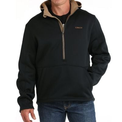 Cinch Men's Bonded Sherpa Hoodie - Black