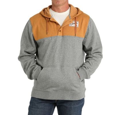 Cinch Men's Color Blocked Pullover Hoodie 