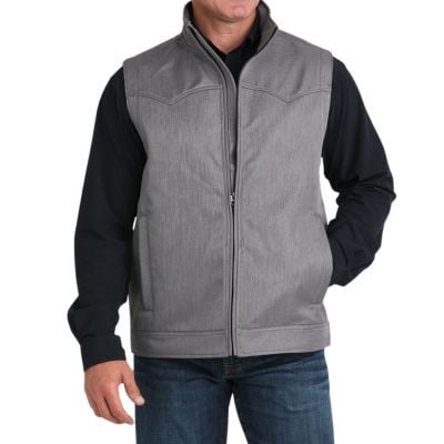 Cinch Mens Grey Concealed Carry Bonded Vest