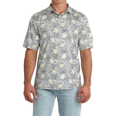 Cinch Men's Multi Short Sleeve Arenaflex Polo
