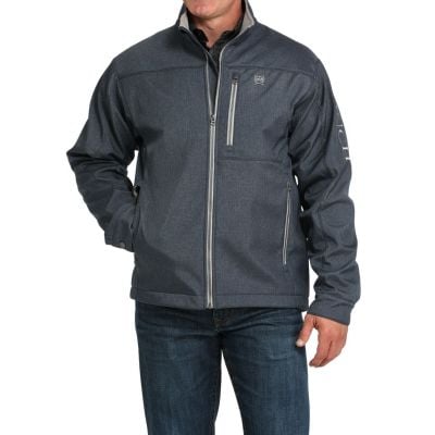 Cinch Mens Navy Concealed Carry Bonded Jacket