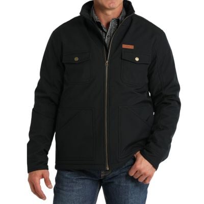 Cinch Men's Textured Concealed Carry Bonded Jacket - Black