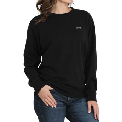 Cinch Women's Black Fleece Sweatshirt