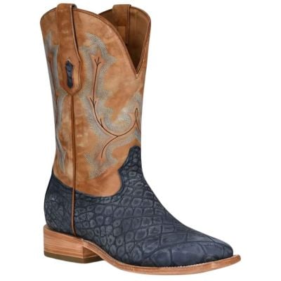 Corral Men's Blue Alligator & Sand Western Boot