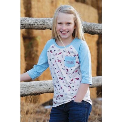 Cruel Denim Girls Cowgirl Graphic Tee