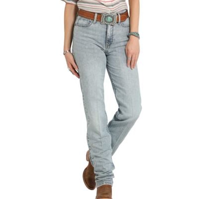 Cruel Denim Quinn High Rise Relaxed Fit Straight Light Stone Jean