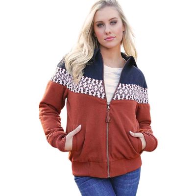 Cruel Denim Women's Bomber Jacket - Brown