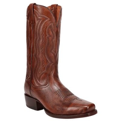 Dan Post Men's 13" Wade Square Toe Western Boot - Honey