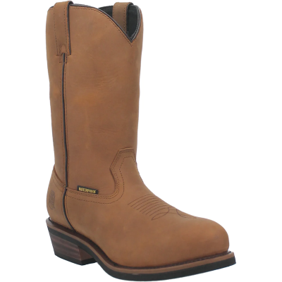 Dan Post Men's Albuquerque Steel Toe Waterproof Pull On Work Boots