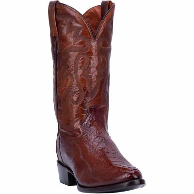 Dan Post Seattle Brown Ostrich Boot