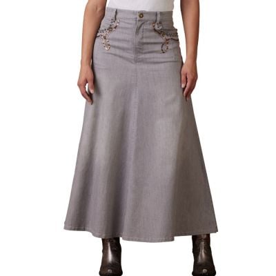 Double D Ranch Ragsdale Skirt - Greystone