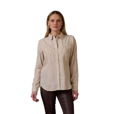 Double D Ranch Womens Bone Cassidy Top