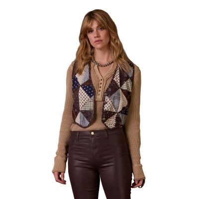 Double D Ranch Women's This Old Quilt Vest