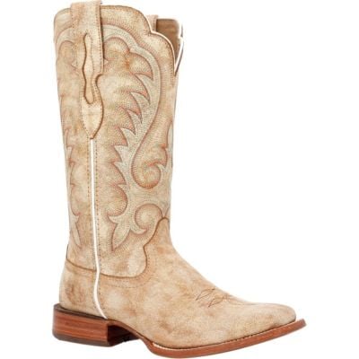 Durango Ladies Arena Pro Cremello West Square Toe Boots